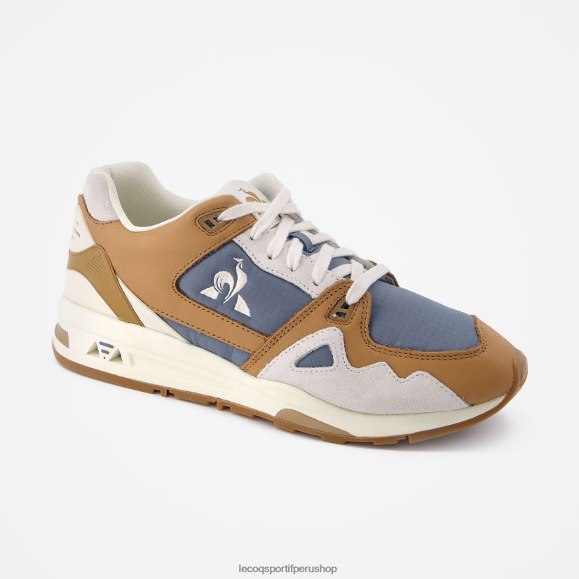 zapatos hombres Le Coq Sportif zapato lcs r1000 ripstop marrón VR62VR530 - polos Le Coq sportif Peru