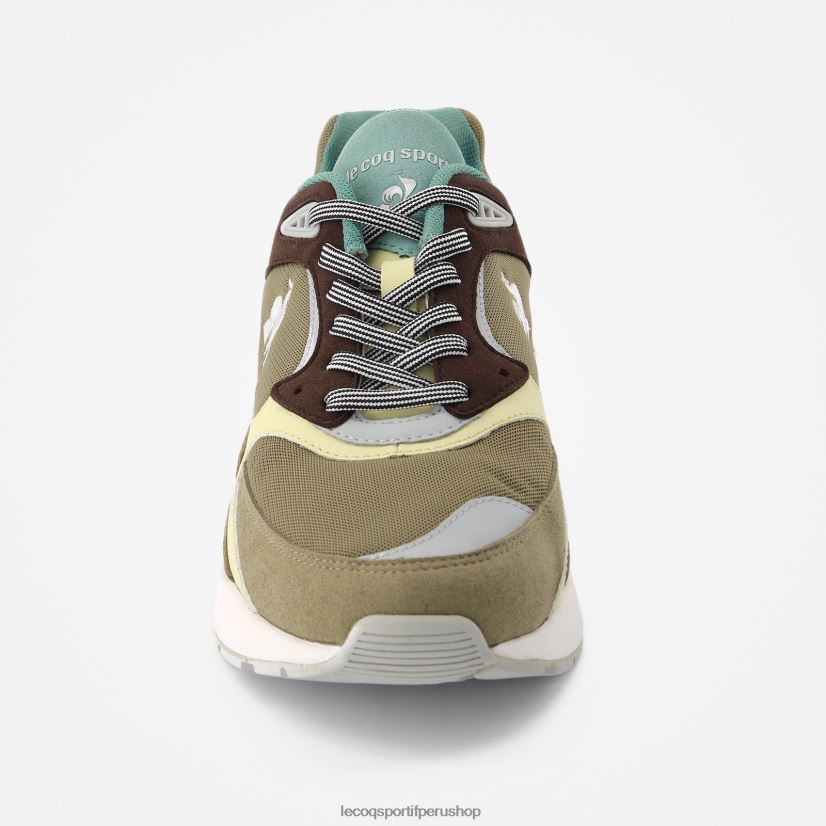 Le Coq sportif Peru - zapatos hombres Le Coq Sportif zapato lcs r1100 calle marrón VR62VR537