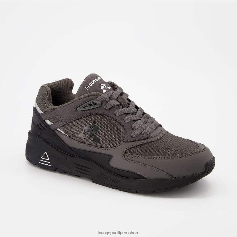zapatos hombres Le Coq Sportif zapato lcs r1100 suela negra gris VR62VR543 - polos Le Coq sportif Peru