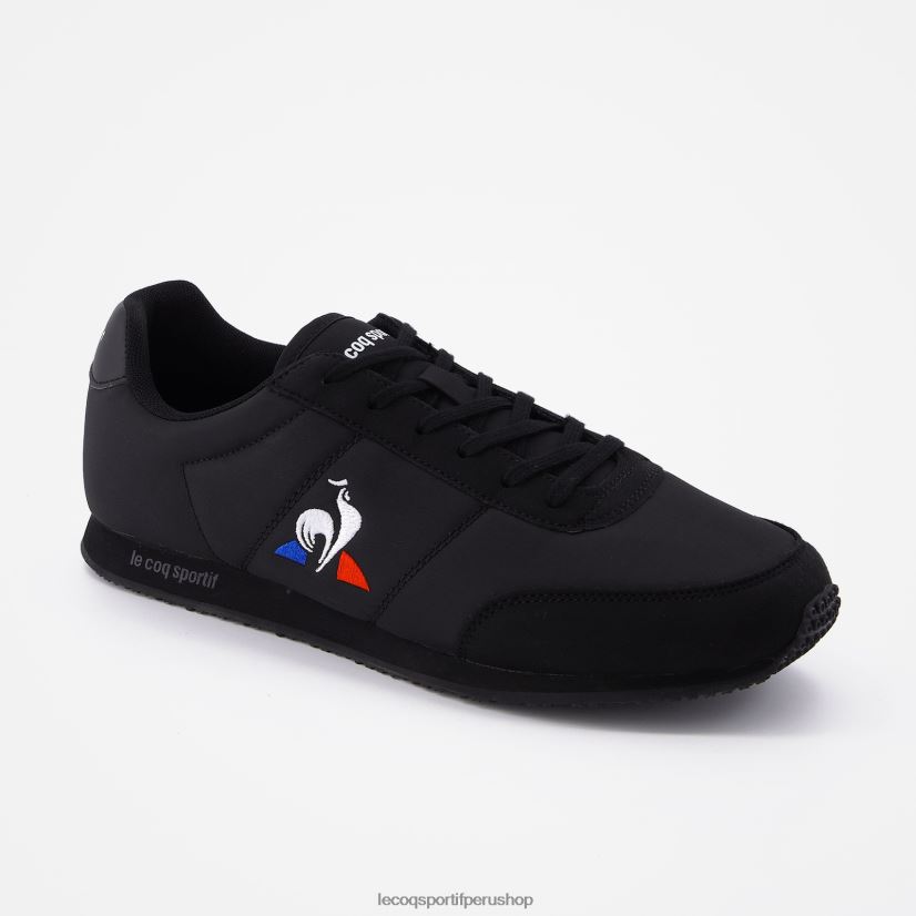 zapatos hombres Le Coq Sportif zapato racerone tricolore negro VR62VR523 - Le Coq carta