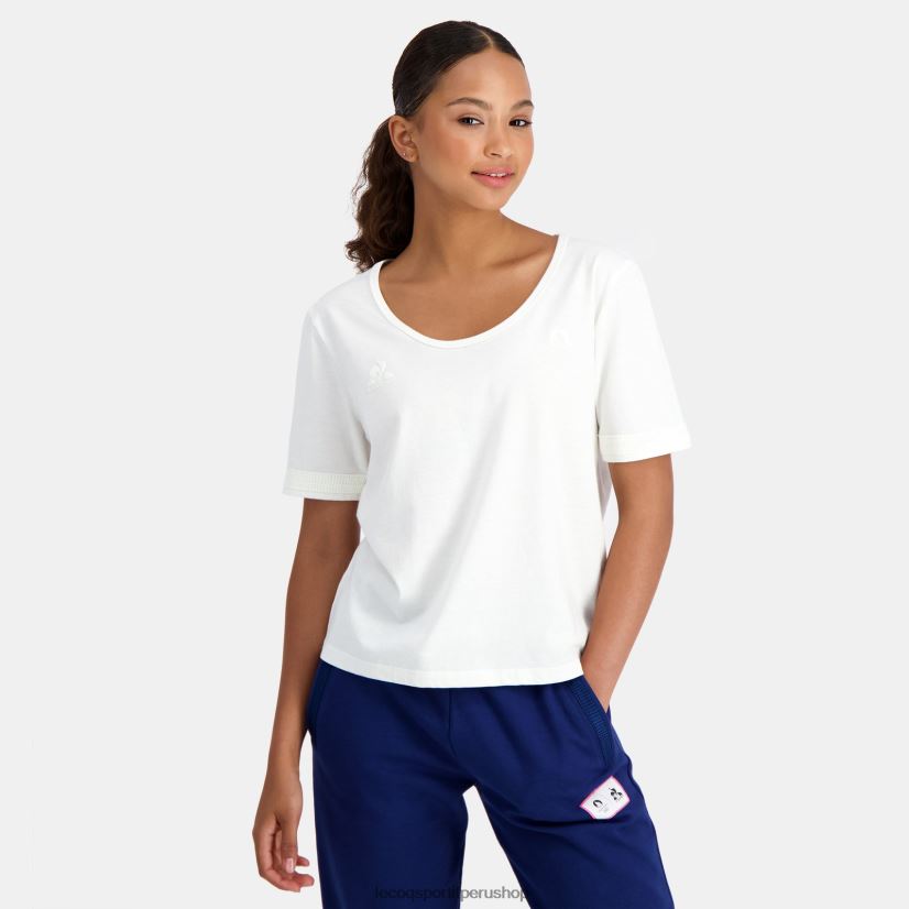 ropa mujer Le Coq Sportif camiseta blanca VR62VR341 - Le Coq sportif Peru online