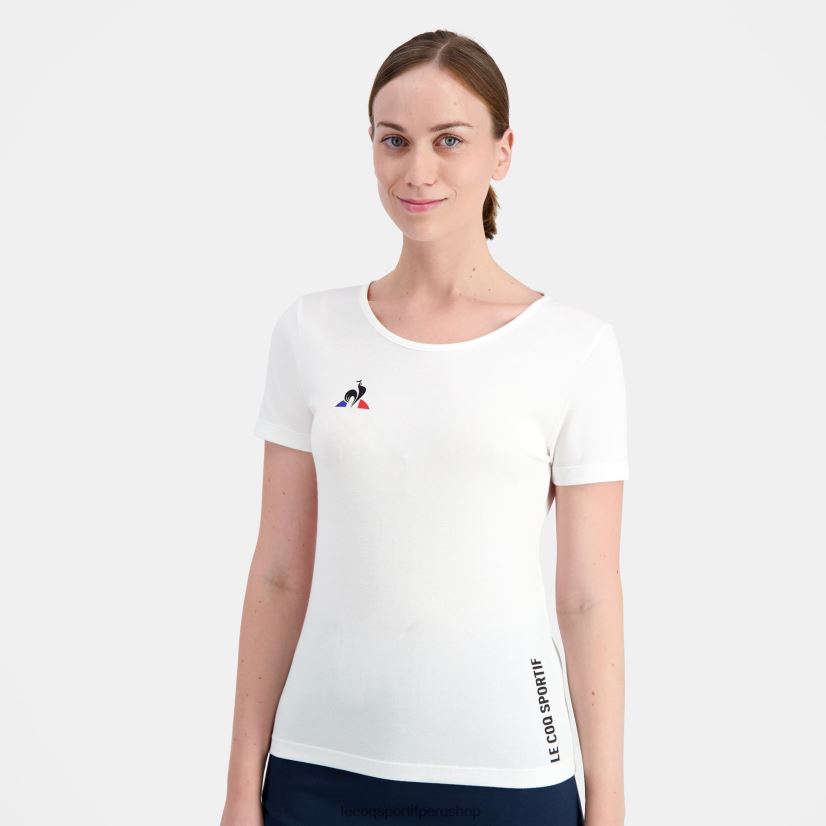 ropa mujer Le Coq Sportif camiseta blanca VR62VR608 - polos Le Coq sportif Peru