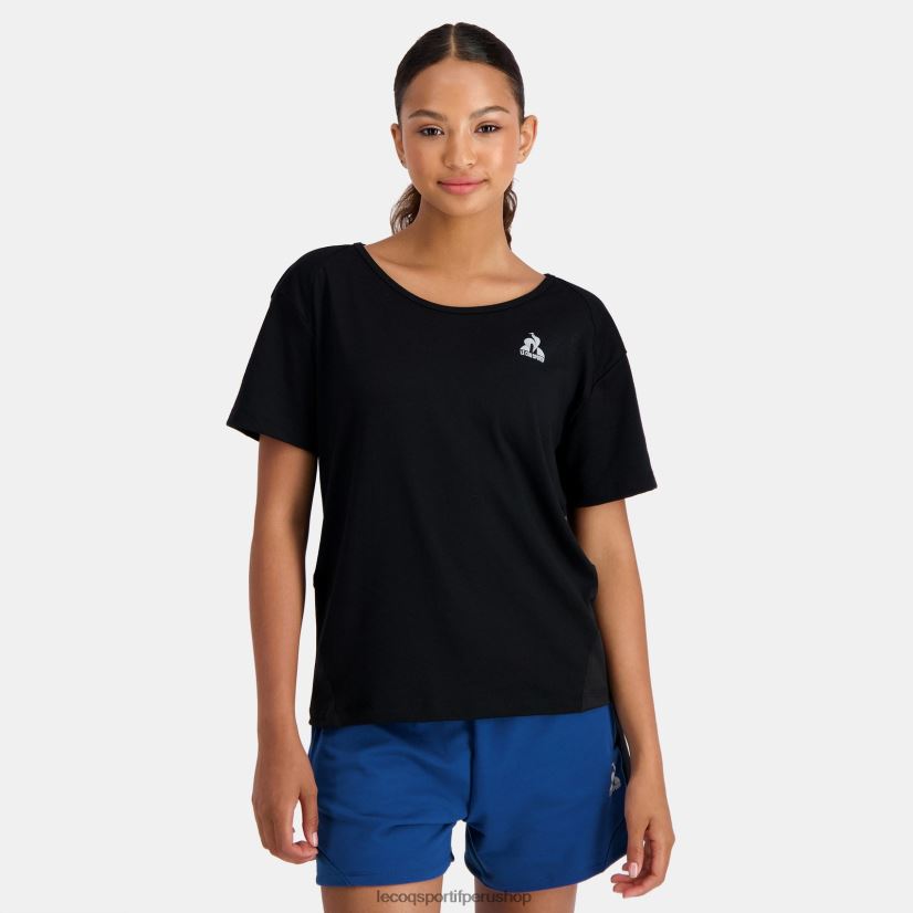 casacas Le Coq sportif - ropa mujer Le Coq Sportif camiseta negra VR62VR354
