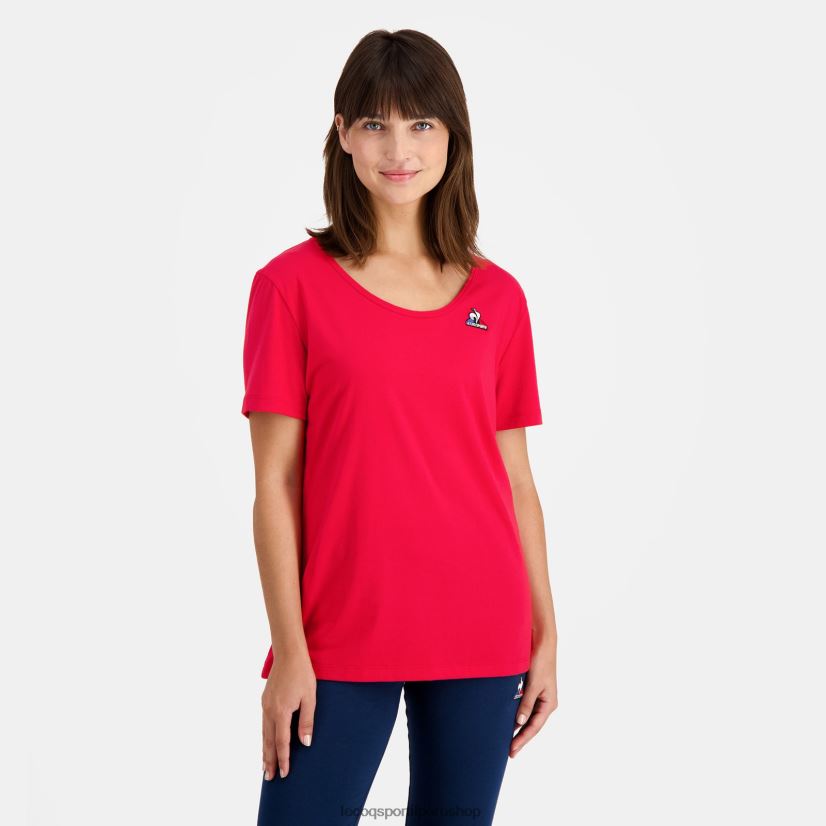casacas Le Coq sportif - ropa mujer Le Coq Sportif camiseta roja VR62VR596