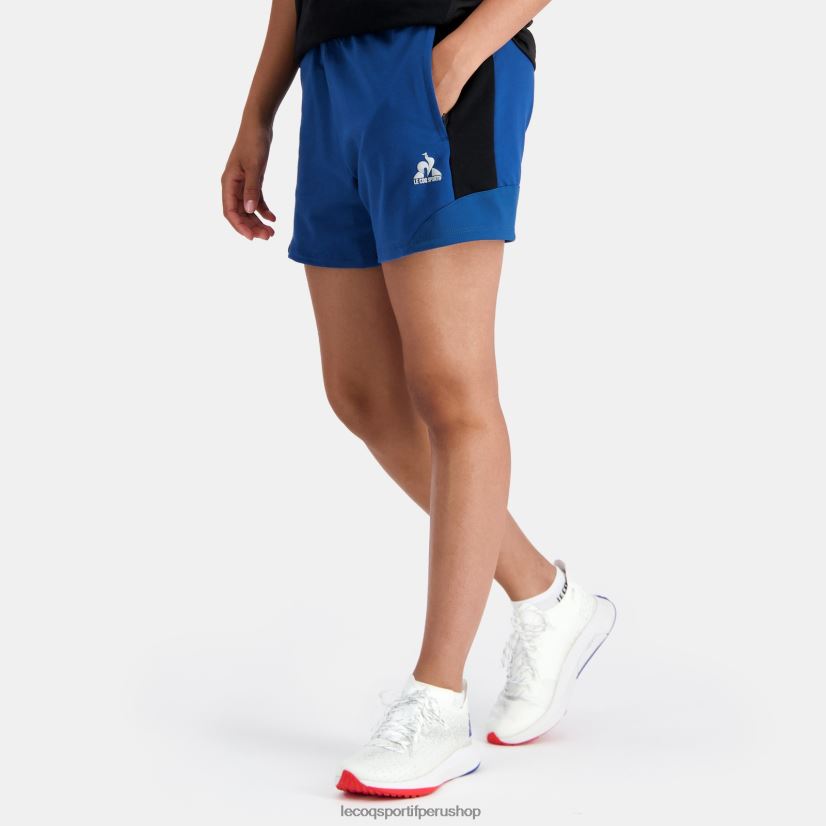 casacas Le Coq sportif - ropa mujer Le Coq Sportif pantalones cortos azul VR62VR331