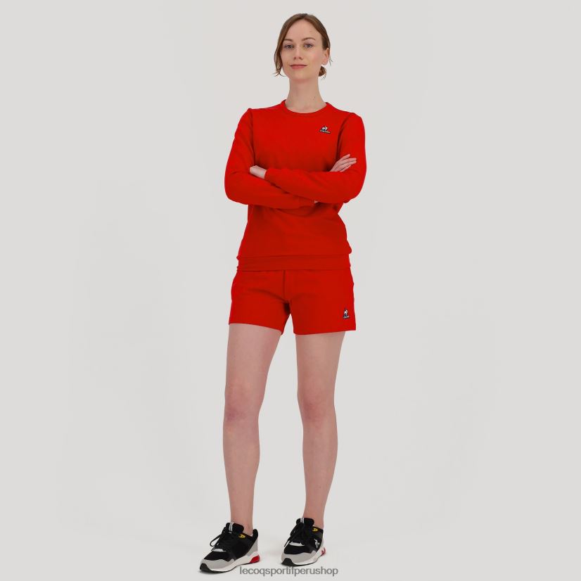 casacas Le Coq sportif - ropa mujer Le Coq Sportif pantalones cortos rojos VR62VR611