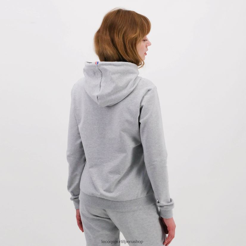 casacas Le Coq sportif - ropa mujer Le Coq Sportif sudadera con capucha gris VR62VR320