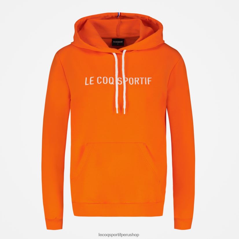 Le Coq shop - ropa mujer Le Coq Sportif sudadera con capucha naranja VR62VR592