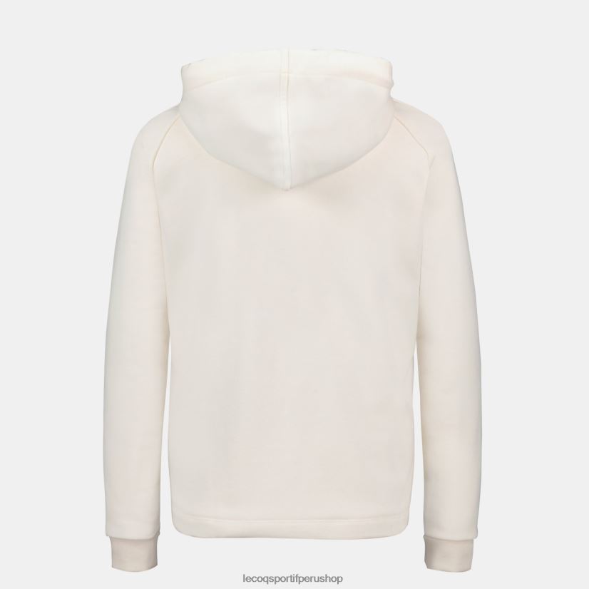 casacas Le Coq sportif - ropa mujer Le Coq Sportif sudadera con capucha y cremallera blanca VR62VR309