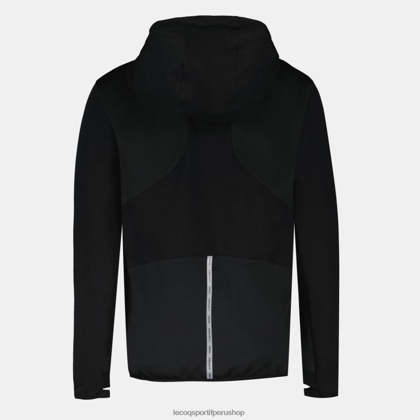 ropa mujer Le Coq Sportif sudadera con capucha y cremallera negra VR62VR316 - Le Coq sportif Peru online
