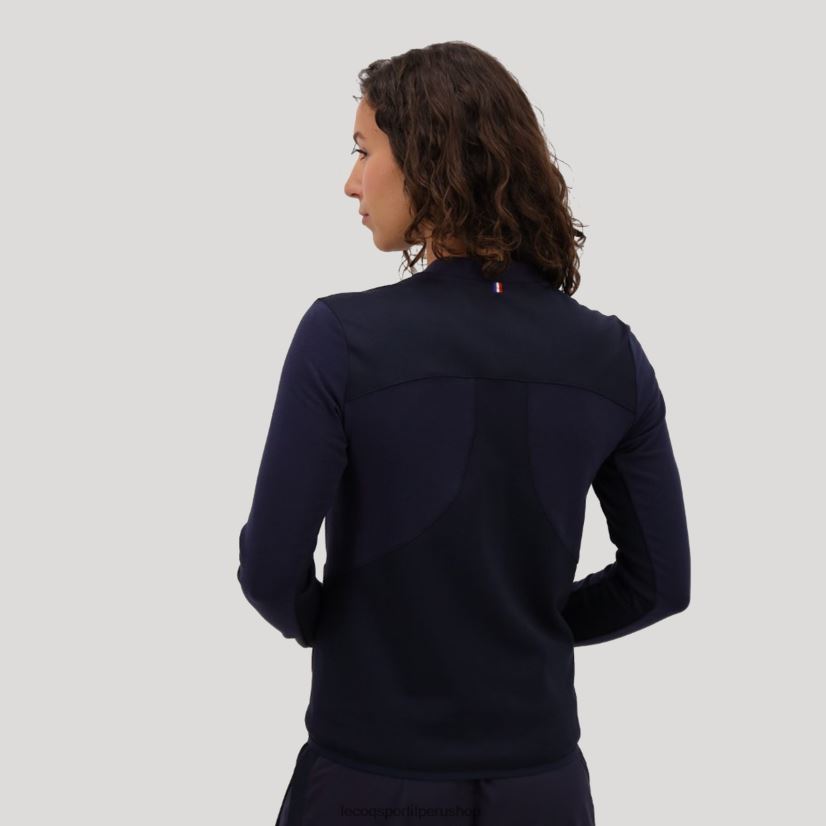 ropa mujer Le Coq Sportif sudadera con cremallera azul VR62VR607 - Le Coq sportif Peru online