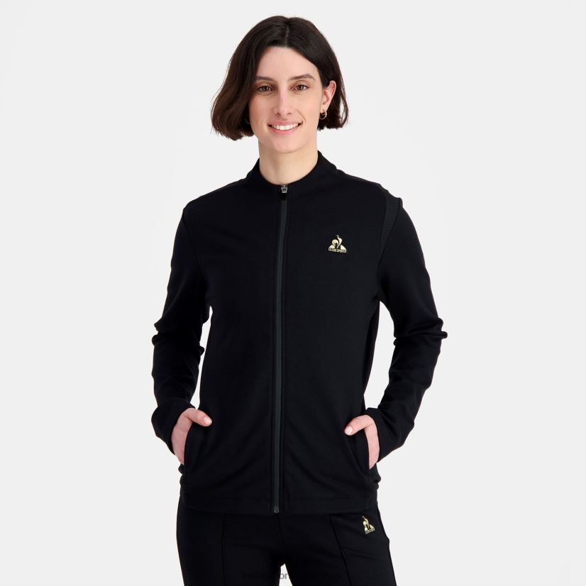 ropa mujer Le Coq Sportif sudadera negra VR62VR314 - Le Coq sportif zapatillas hombre