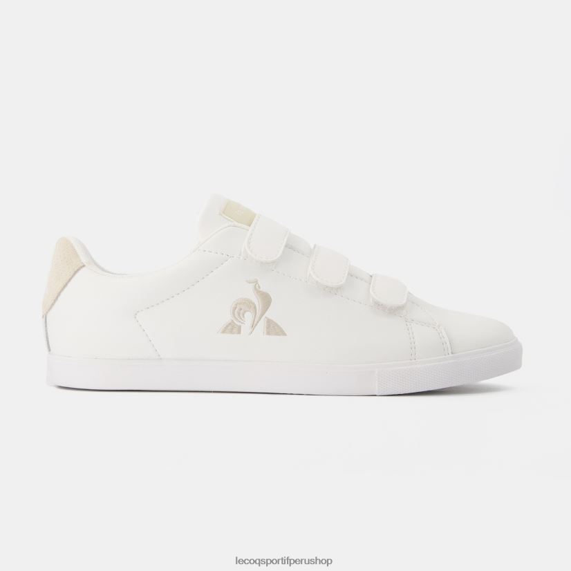 Le Coq shop - zapatos mujer Le Coq Sportif zapato elsa velcros premium blanco VR62VR371