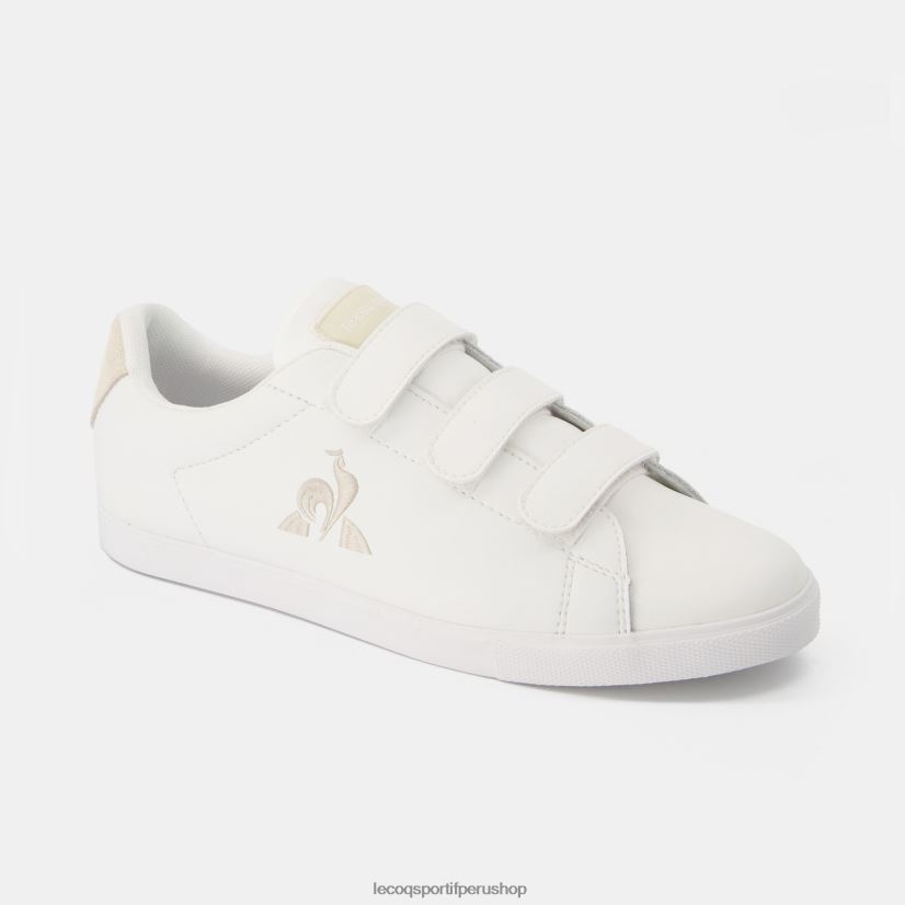 Le Coq shop - zapatos mujer Le Coq Sportif zapato elsa velcros premium blanco VR62VR371