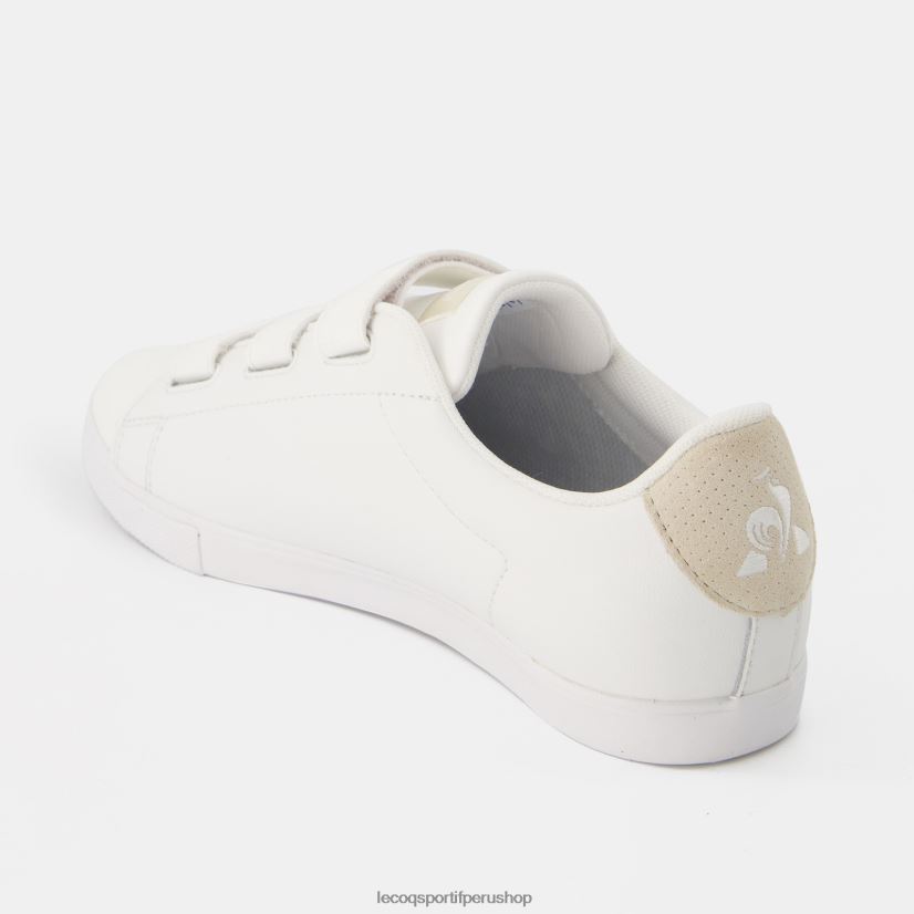 Le Coq shop - zapatos mujer Le Coq Sportif zapato elsa velcros premium blanco VR62VR371
