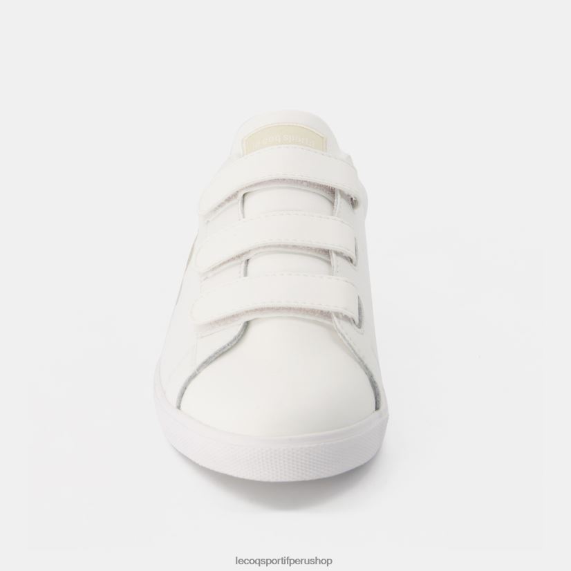 Le Coq shop - zapatos mujer Le Coq Sportif zapato elsa velcros premium blanco VR62VR371