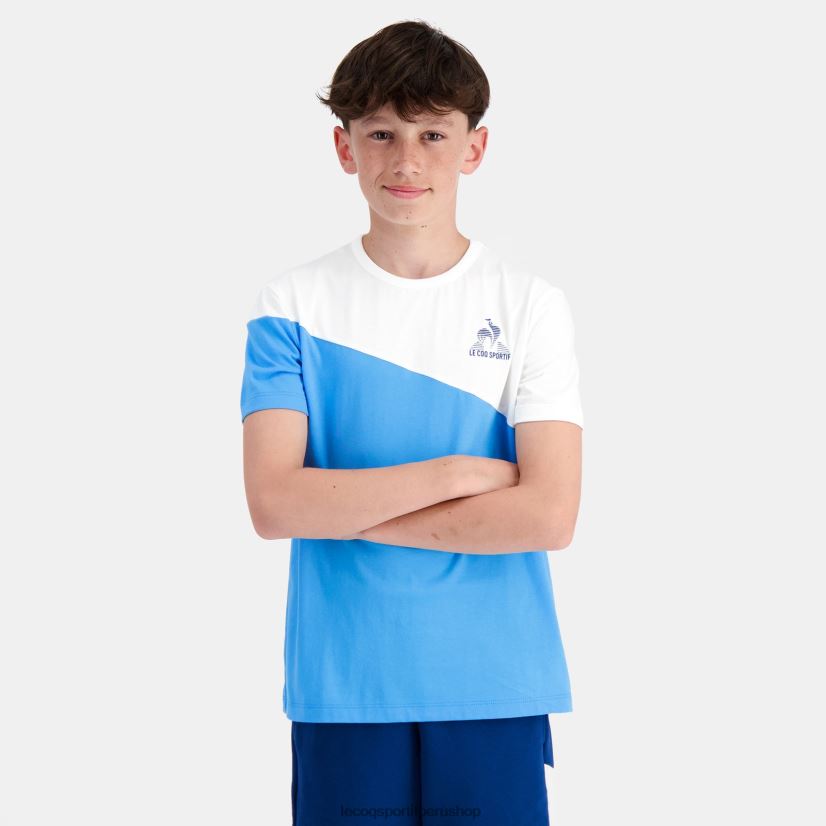 Le Coq shop - ropa niños Le Coq Sportif camiseta azul VR62VR381