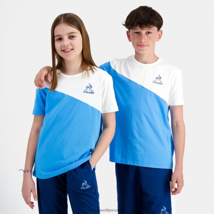 Le Coq shop - ropa niños Le Coq Sportif camiseta azul VR62VR381