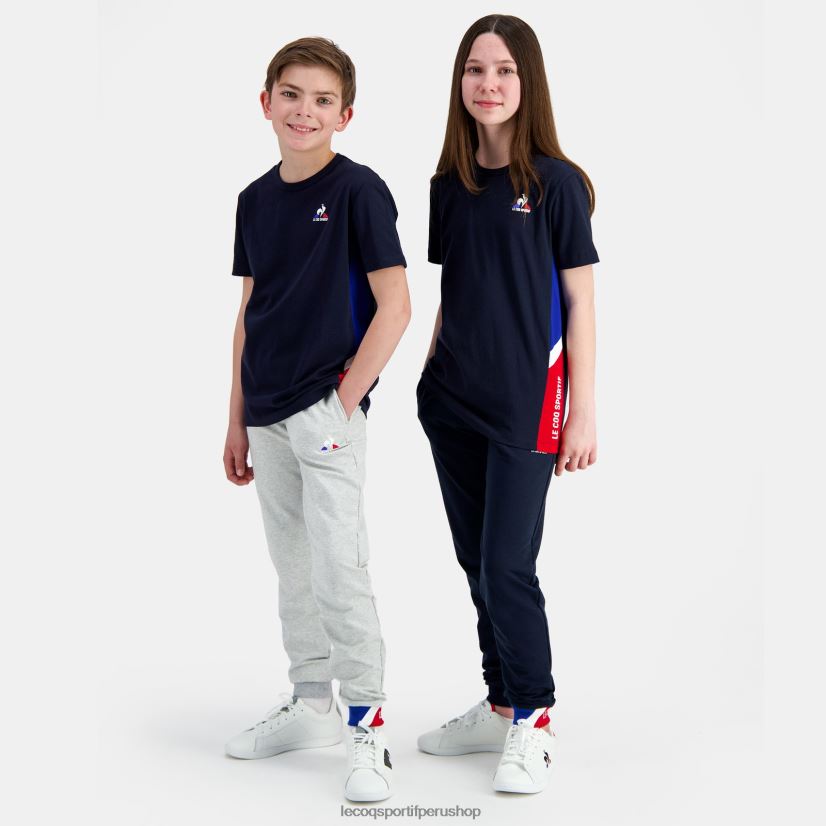 ropa niños Le Coq Sportif camiseta azul VR62VR385 - Le Coq sportif zapatillas hombre