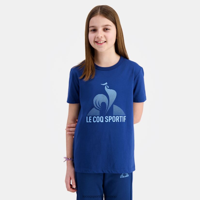 ropa niños Le Coq Sportif camiseta azul VR62VR386 - Le Coq shoes sales