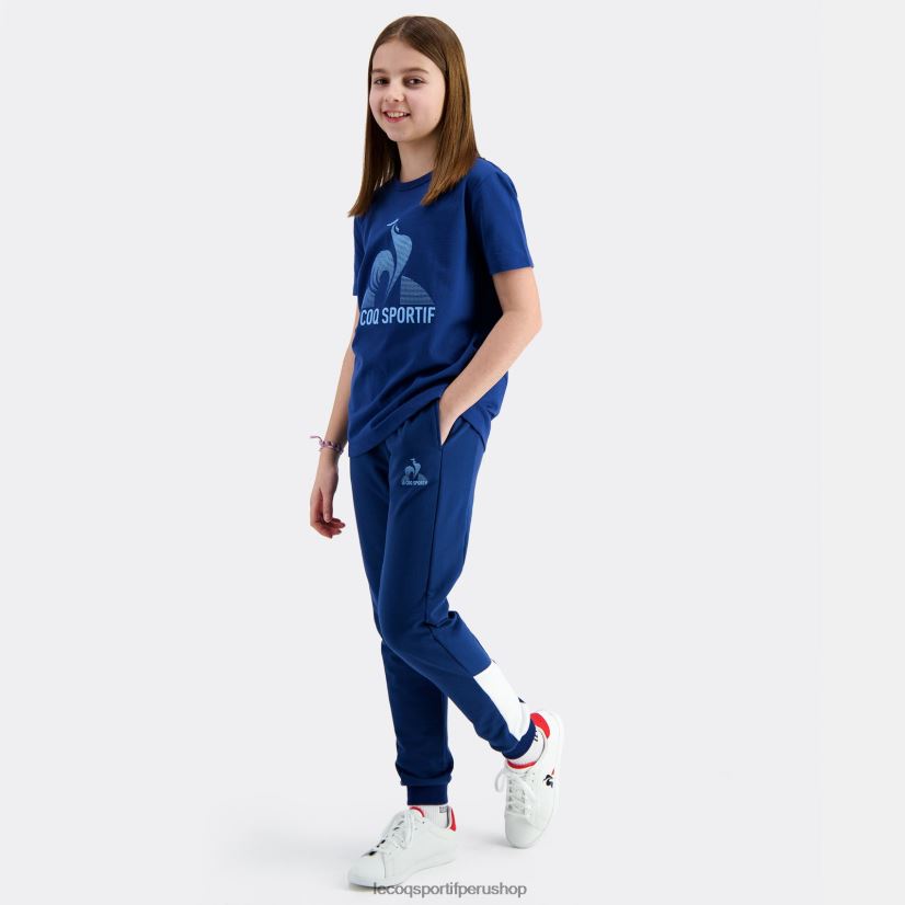 ropa niños Le Coq Sportif camiseta azul VR62VR386 - Le Coq shoes sales