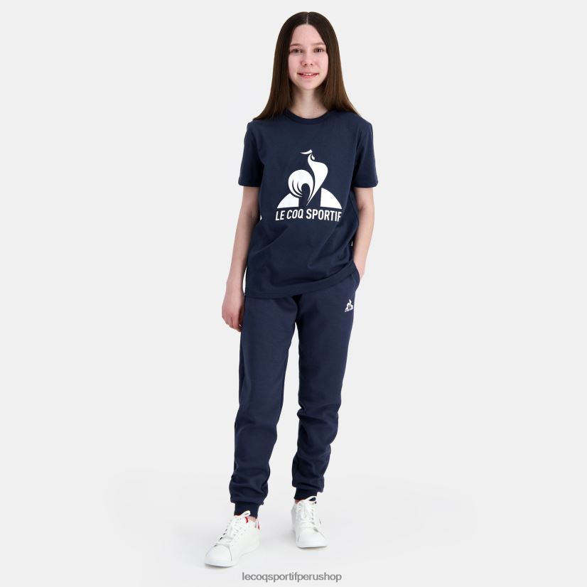 Le Coq sportif Peru - ropa niños Le Coq Sportif camiseta azul VR62VR388