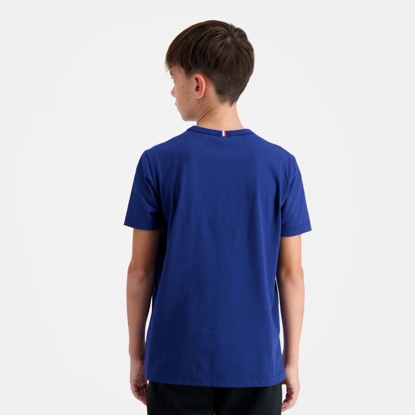 ropa niños Le Coq Sportif camiseta azul VR62VR644 - Le Coq carta