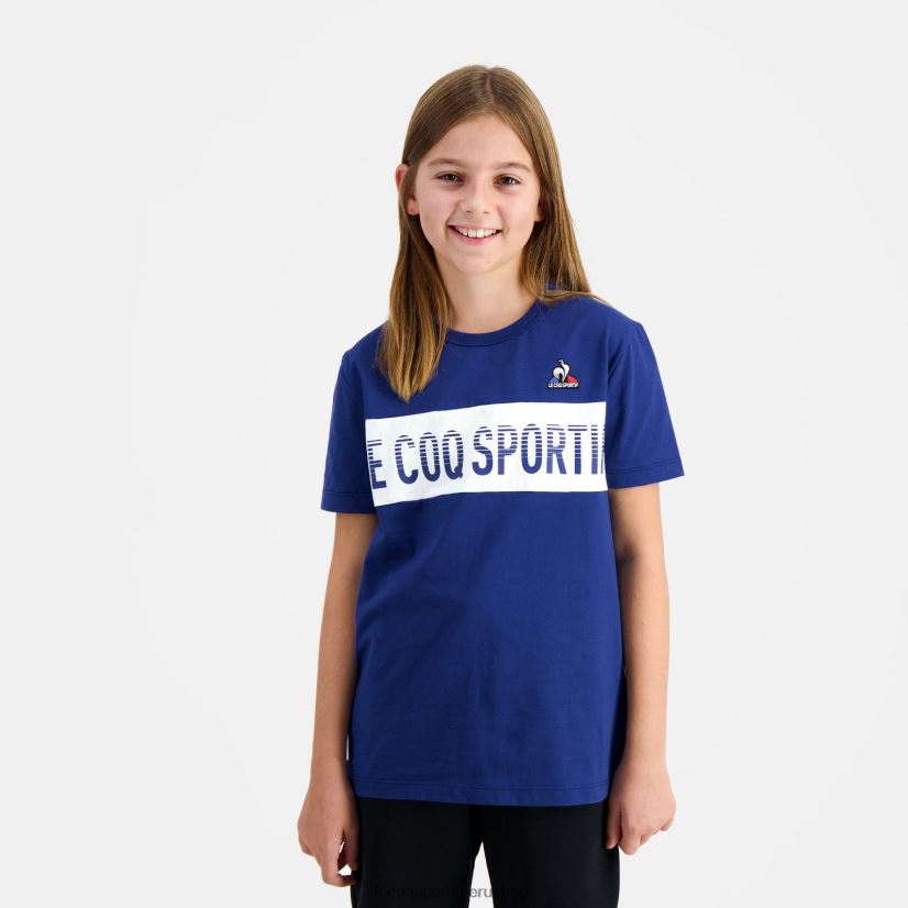 ropa niños Le Coq Sportif camiseta azul VR62VR644 - Le Coq carta