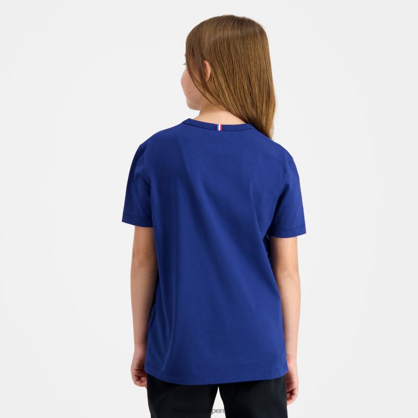 ropa niños Le Coq Sportif camiseta azul VR62VR644 - Le Coq carta