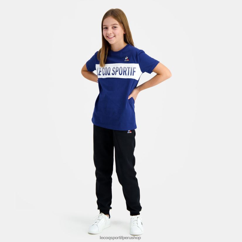 ropa niños Le Coq Sportif camiseta azul VR62VR644 - Le Coq carta