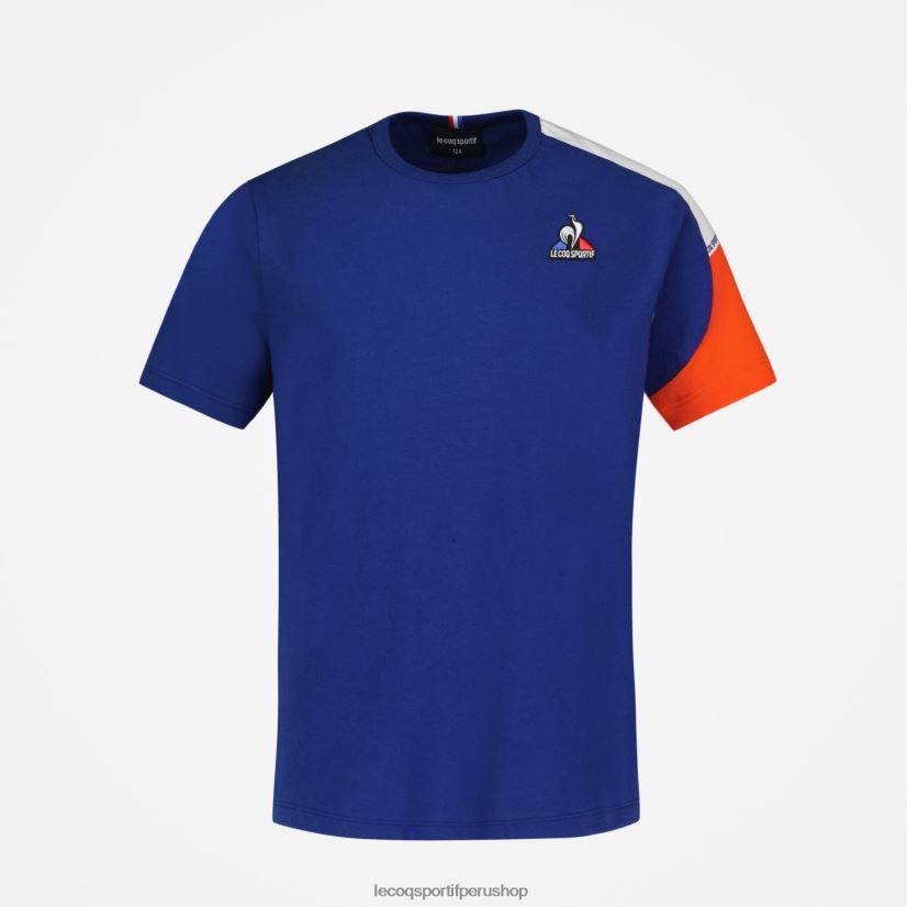 Le Coq sportif Peru - ropa niños Le Coq Sportif camiseta azul VR62VR651