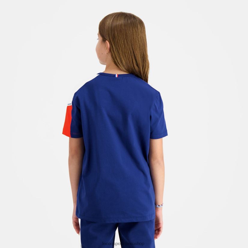 Le Coq sportif Peru - ropa niños Le Coq Sportif camiseta azul VR62VR651