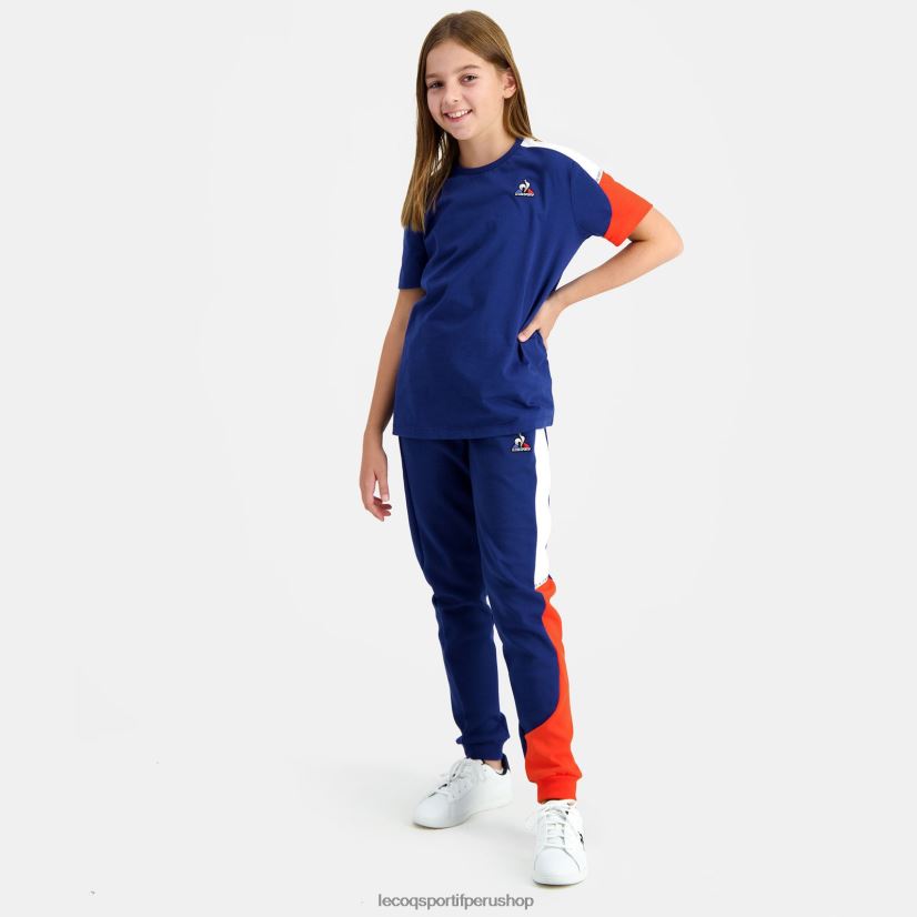 Le Coq sportif Peru - ropa niños Le Coq Sportif camiseta azul VR62VR651