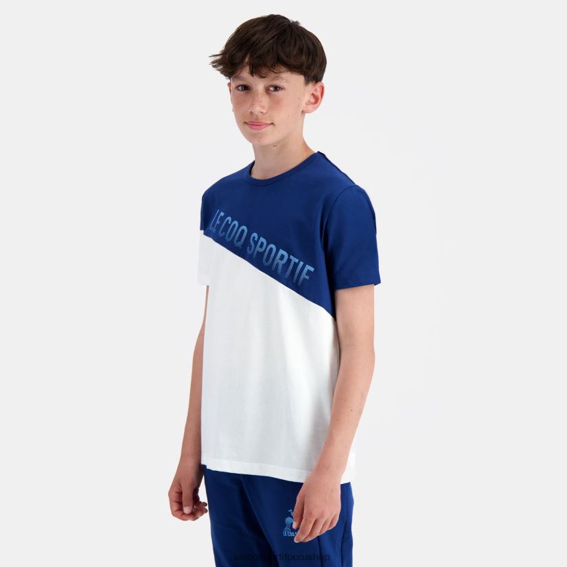 ropa niños Le Coq Sportif camiseta blanca VR62VR387 - Le Coq sportif Peru online