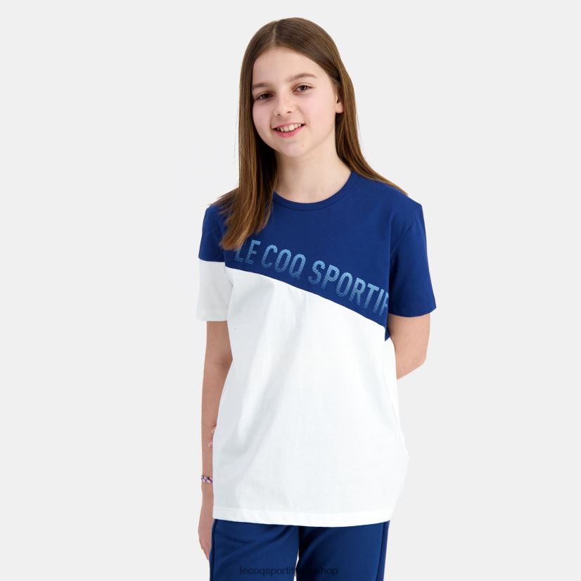 ropa niños Le Coq Sportif camiseta blanca VR62VR387 - Le Coq sportif Peru online