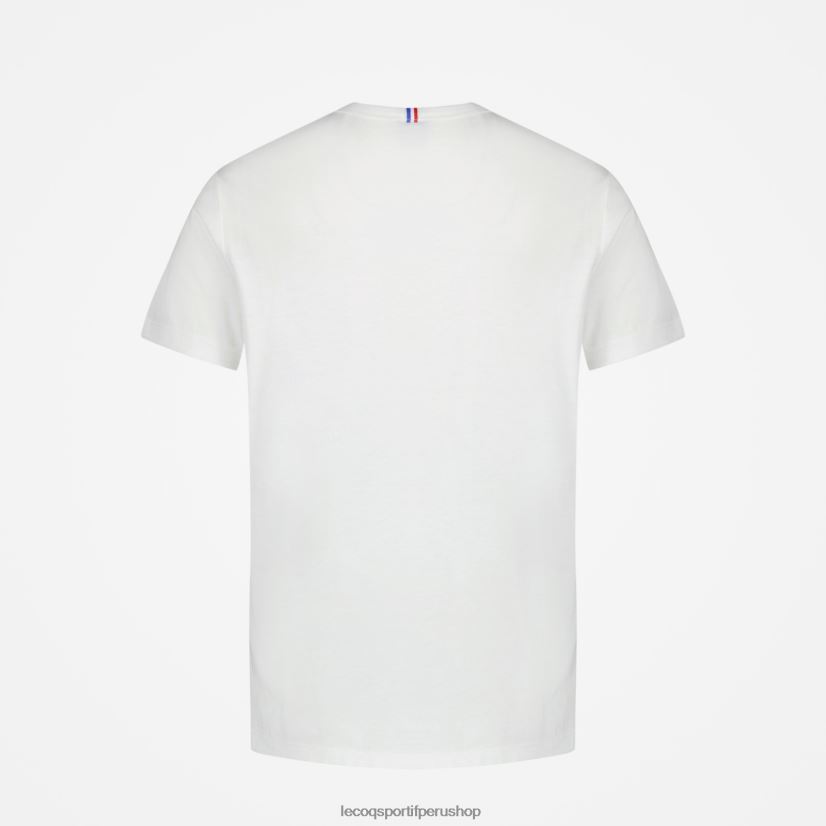 ropa niños Le Coq Sportif camiseta blanca VR62VR646 - Le Coq sportif zapatillas hombre
