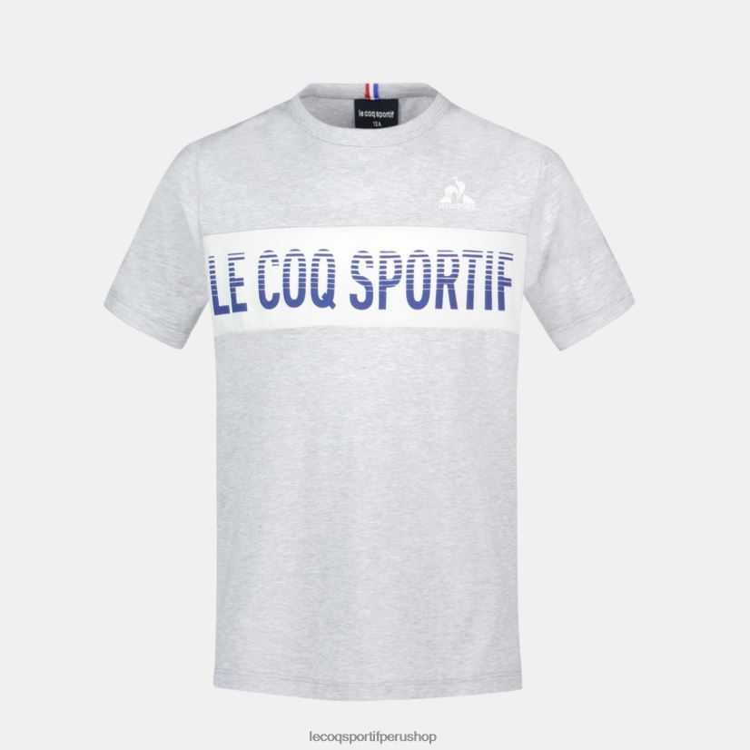 Le Coq sportif Peru - ropa niños Le Coq Sportif camiseta gris VR62VR378