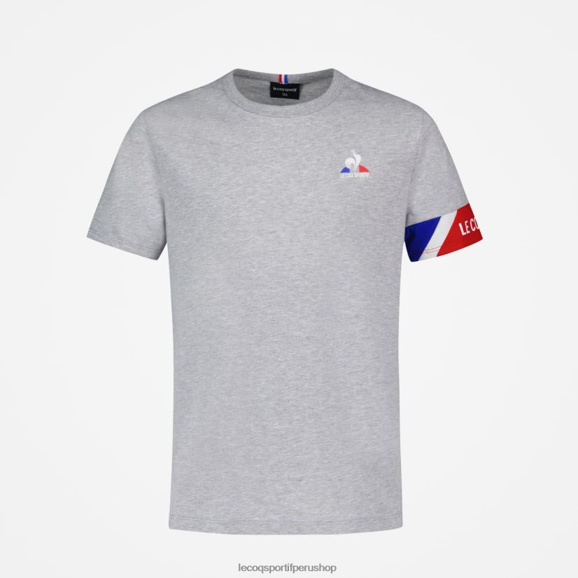 ropa niños Le Coq Sportif camiseta gris VR62VR384 - polos Le Coq sportif Peru