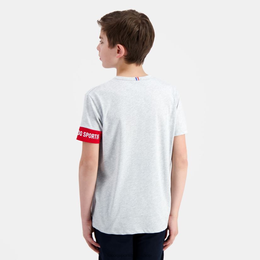 ropa niños Le Coq Sportif camiseta gris VR62VR384 - polos Le Coq sportif Peru
