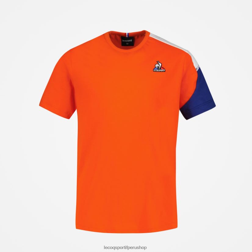 ropa niños Le Coq Sportif camiseta naranja VR62VR650 - Le Coq sportif Peru online