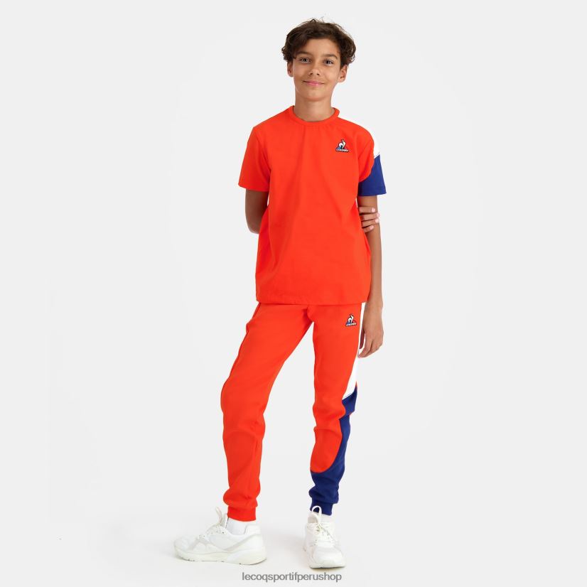 ropa niños Le Coq Sportif camiseta naranja VR62VR650 - Le Coq sportif Peru online