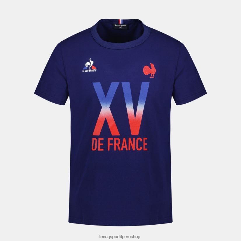 Le Coq sportif zapatillas - ropa niños Le Coq Sportif camiseta - xv de france azul VR62VR389