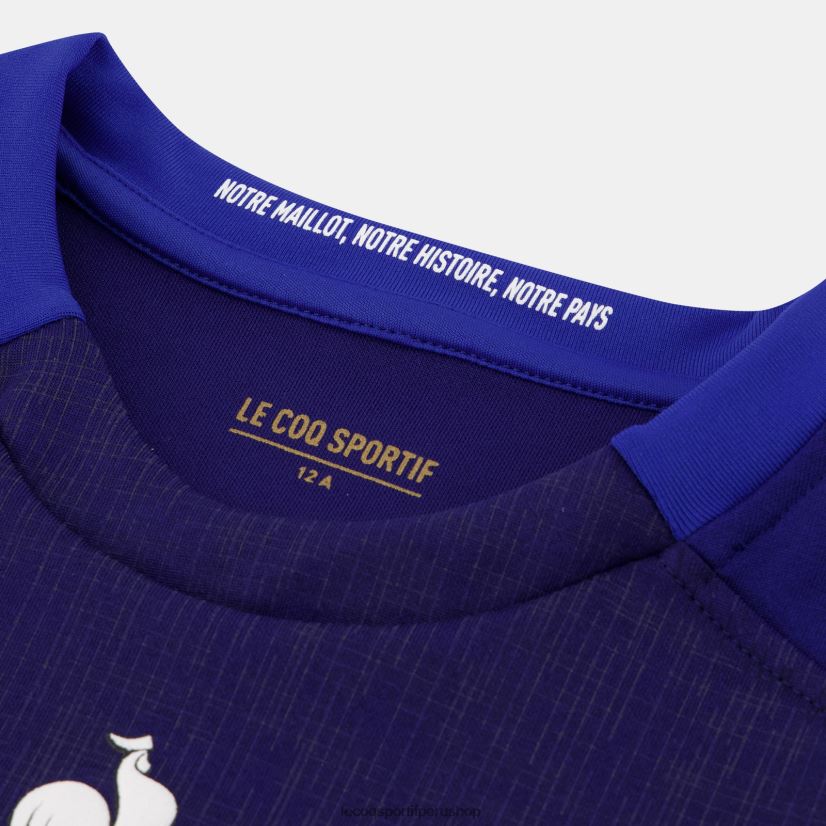Le Coq sportif - ropa niños Le Coq Sportif réplica camiseta xv de france - copa del mundo de rugby 2023 azul VR62VR694