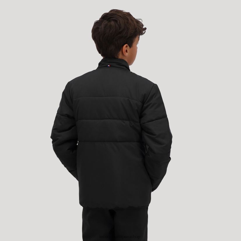 ropa niños Le Coq Sportif chaqueta negra VR62VR657 - polos Le Coq sportif Peru