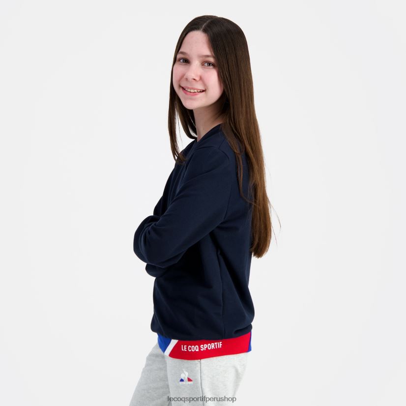 casacas Le Coq sportif - ropa niños Le Coq Sportif sudadera azul VR62VR394
