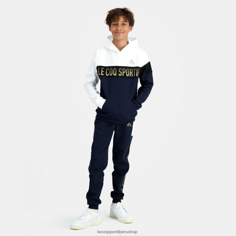 ropa niños Le Coq Sportif sudadera con capucha azul VR62VR638 - Le Coq sportif Peru online