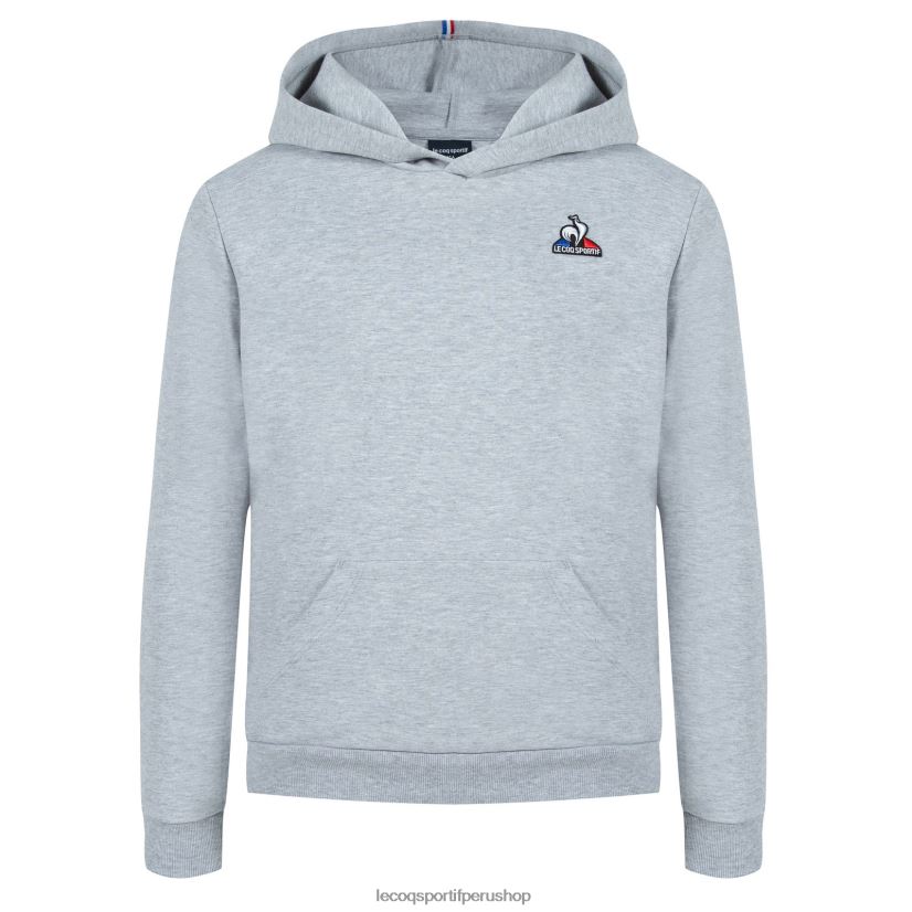 ropa niños Le Coq Sportif sudadera con capucha gris VR62VR669 - Le Coq sportif zapatillas hombre