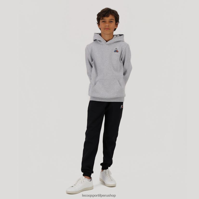 ropa niños Le Coq Sportif sudadera con capucha gris VR62VR669 - Le Coq sportif zapatillas hombre