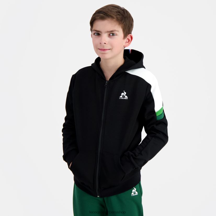 ropa niños Le Coq Sportif sudadera con capucha y cremallera multicolor VR62VR391 - Le Coq sportif Peru online