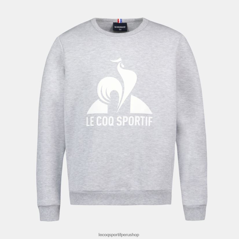 ropa niños Le Coq Sportif sudadera gris VR62VR397 - Le Coq carta